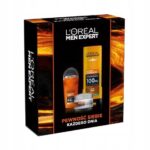 Men Expert zestaw energetyzujący żel pod prysznic 400ml + krem nawilżający 50ml + antyperspirant w kulce 50ml