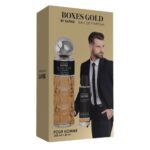 Boxes Gold Pour Homme zestaw woda perfumowana spray 200ml + woda perfumowana spray 30ml