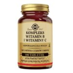 Kompleks witamin B i witaminy C suplement diety 100 tabletek