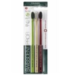 Profi Colours Soft Medium szczoteczka do zębów 2szt+1szt