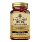 L-Arginina 500mg suplement diety 50 kapsułek
