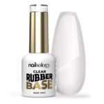 Nailsology Clear Rubber Base baza kauczukowa 8ml