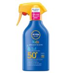 Sun Kids Protect & Care spray do opalania dla dzieci z bardzo wysoką ochroną SPF50+ 250ml