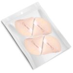 Trójkątny puszek do pudru Beżowy 4szt