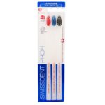 Profi Colours Soft Medium szczoteczka do zębów 2szt+1szt