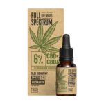 Olejek Konopny CBD + CBDa 6% krople 15ml