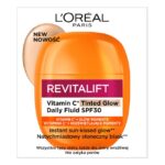 Revitalift Vitamin C Tinted Glow lekki koloryzujący fluid SPF30 40ml
