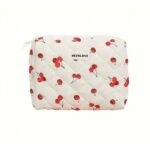 Kosmetyczka pikowana w wisienki 1szt.