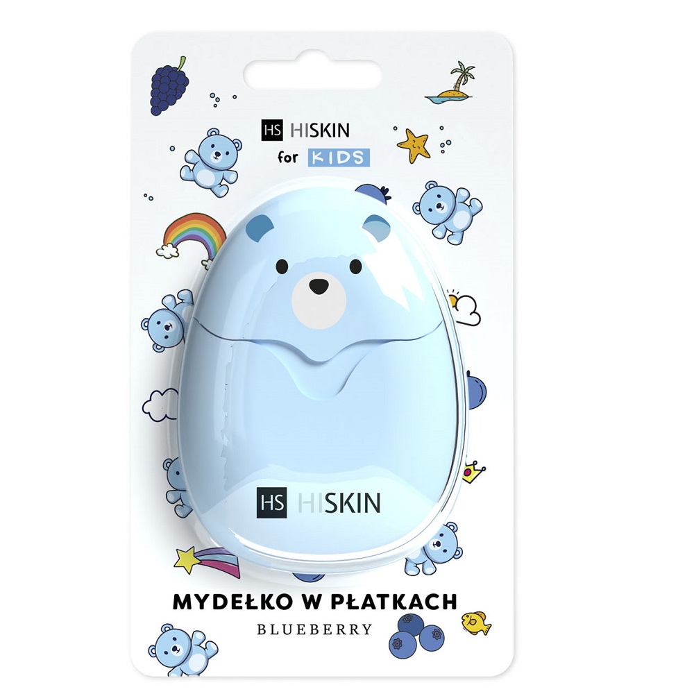 10012861693392893 Kids mydełko do rąk w płatkach Blueberry 50szt. - obrazek 1