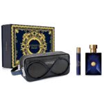 Pour Homme Dylan Blue zestaw woda toaletowa spray 100ml + miniatura wody toaletowej spray 10ml + kosmetyczka