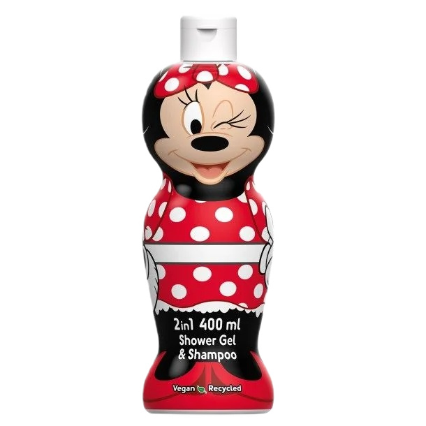 10173231752557912 Minnie Mouse 2in1 Shower Gel & Shampoo żel pod prysznic i szampon 2w1 400ml - obrazek 1