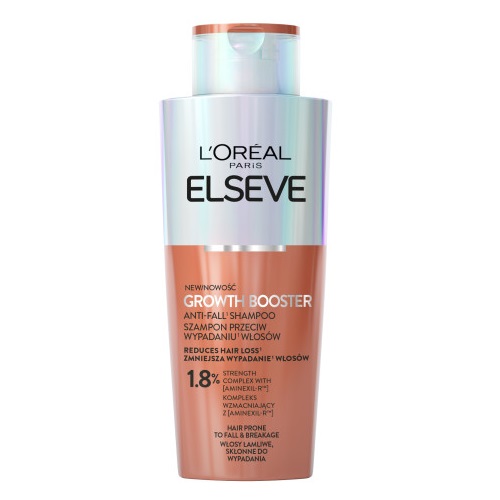 10210451740119107 Elseve Growth Booster szampon wzmacniający przeciw wypadaniu włosów 200ml - obrazek 1