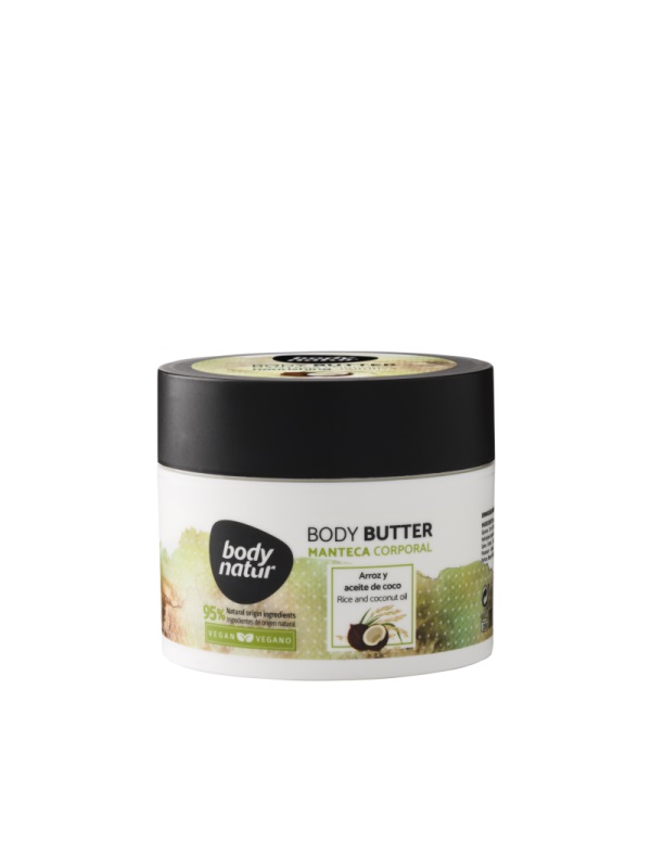 10212911643260837 Body Butter kremowe masło do ciała Olej Kokosowy i Ryż 200ml - obrazek 1