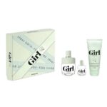 Girl zestaw woda toaletowa spray 100ml + miniatura wody toaletowej 4.5ml + złuszczający żel pod prysznic 100ml