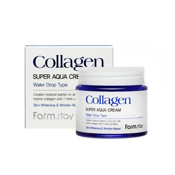 10357121611562476 Collagen Super Aqua Cream kolagenowy krem intensywnie nawadniający Water Drop 80ml - obrazek 1