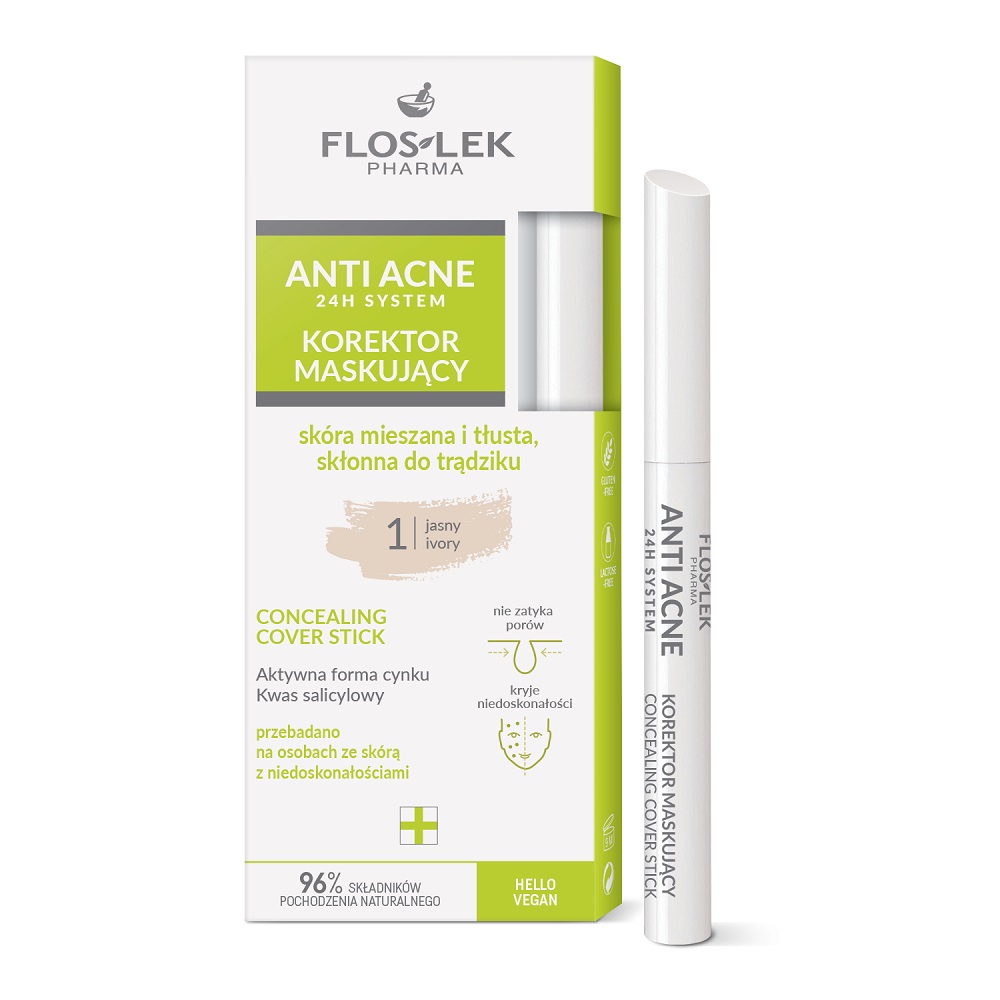 10378491708497907 Anti Acne 24h System korektor maskujący 1 Jasny - obrazek 1