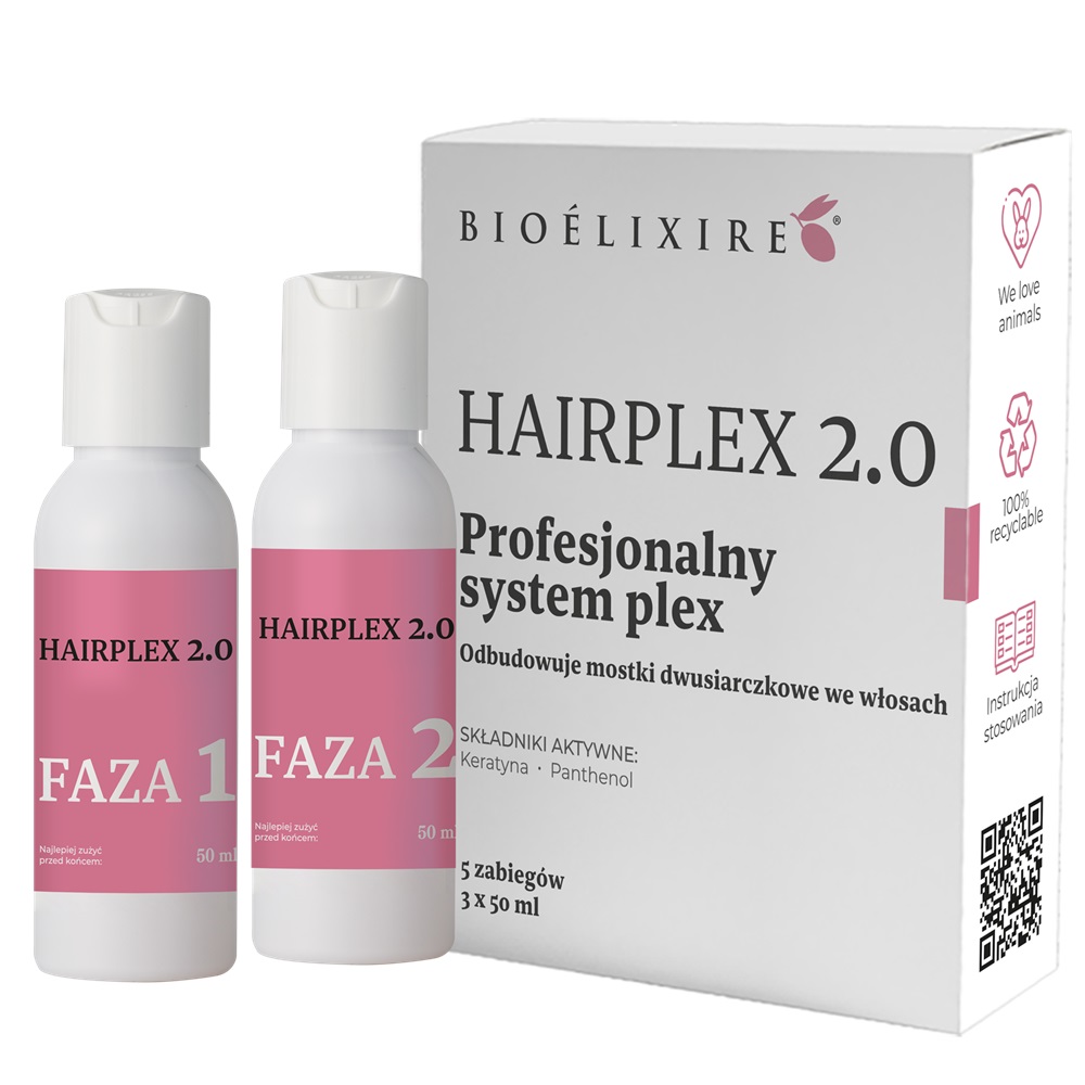 10388521731068356 Hairplex 2.0 profesjonalny zabieg odbudowujący włosy zniszczone zabiegami chemicznymi 150ml - obrazek 1