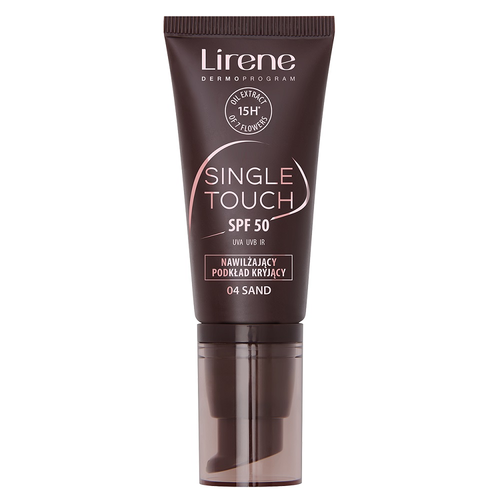 10451111730816502 Single Touch SPF50 nawilżający podkład kryjący 04 Sand 30ml - obrazek 1
