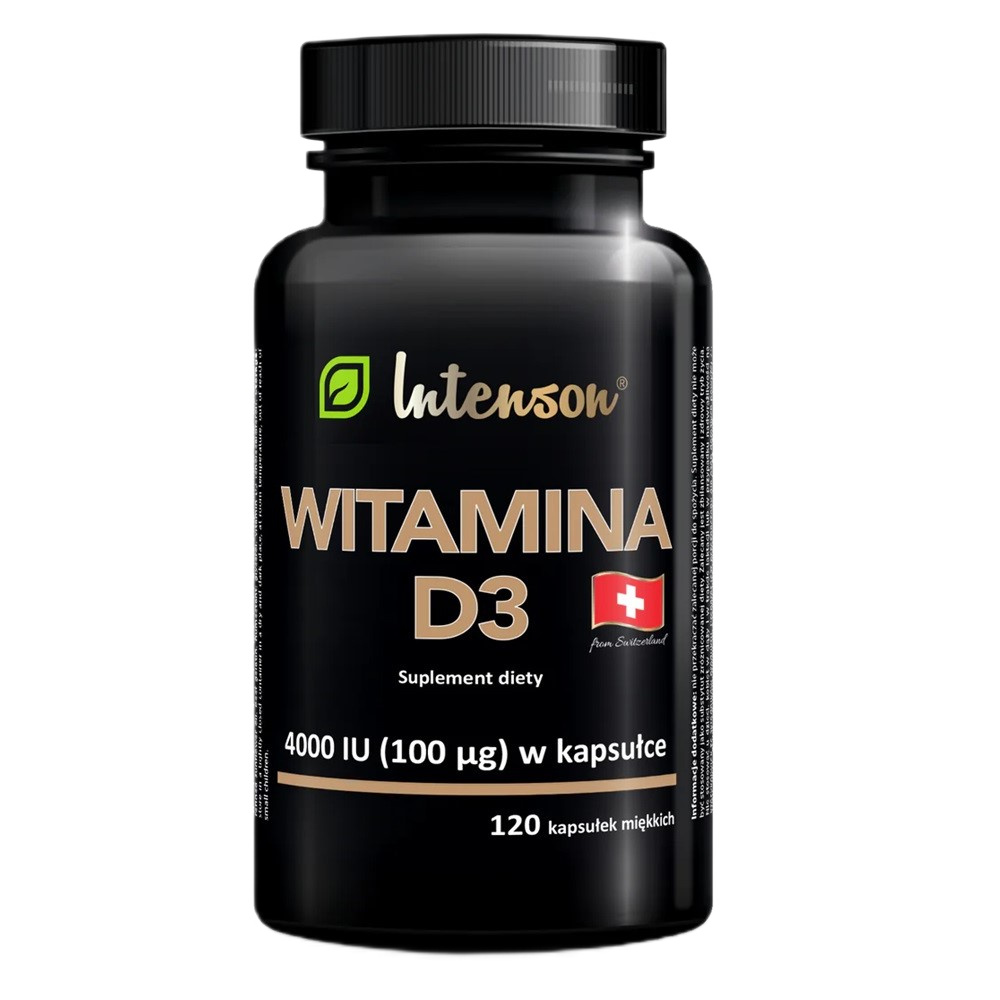 10517091720097442 Witamina D3 4000 IU suplement diety 120 kapsułek - obrazek 1