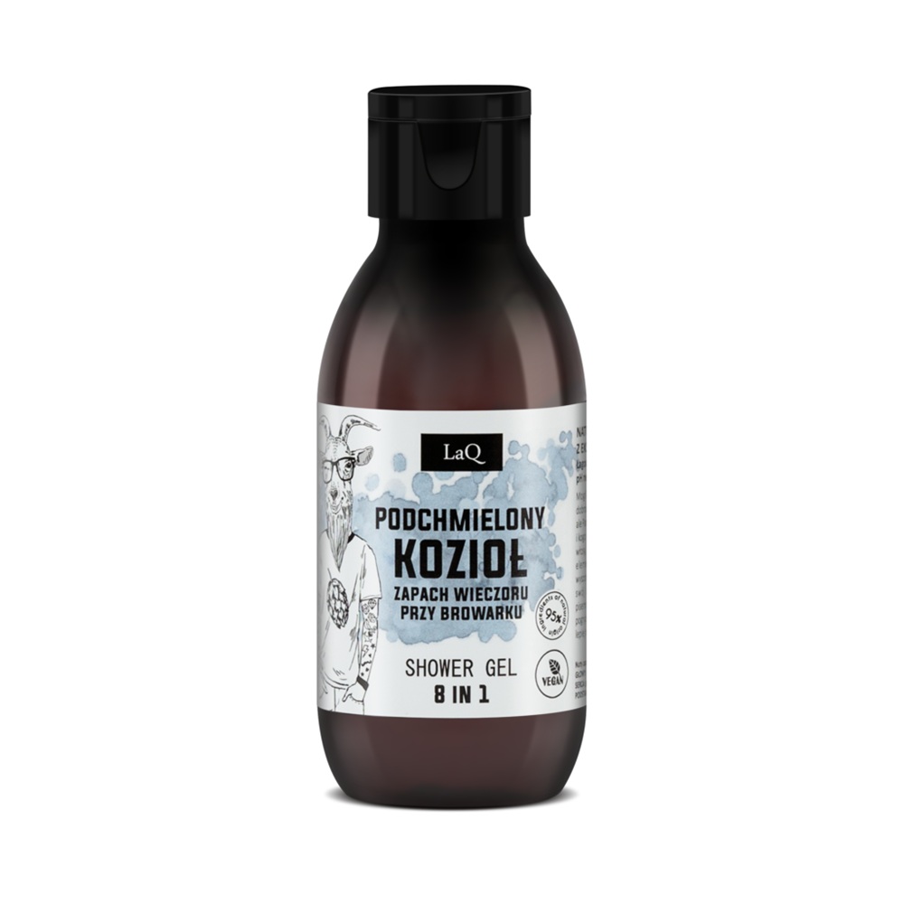 10566291753956539 Mini żel pod prysznic dla facetów Podchmielony Kozioł 100ml - obrazek 1