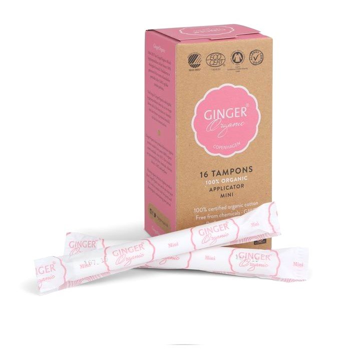 10566401613663236 Tampons tampony organiczne z aplikatorem Mini 16szt - obrazek 1
