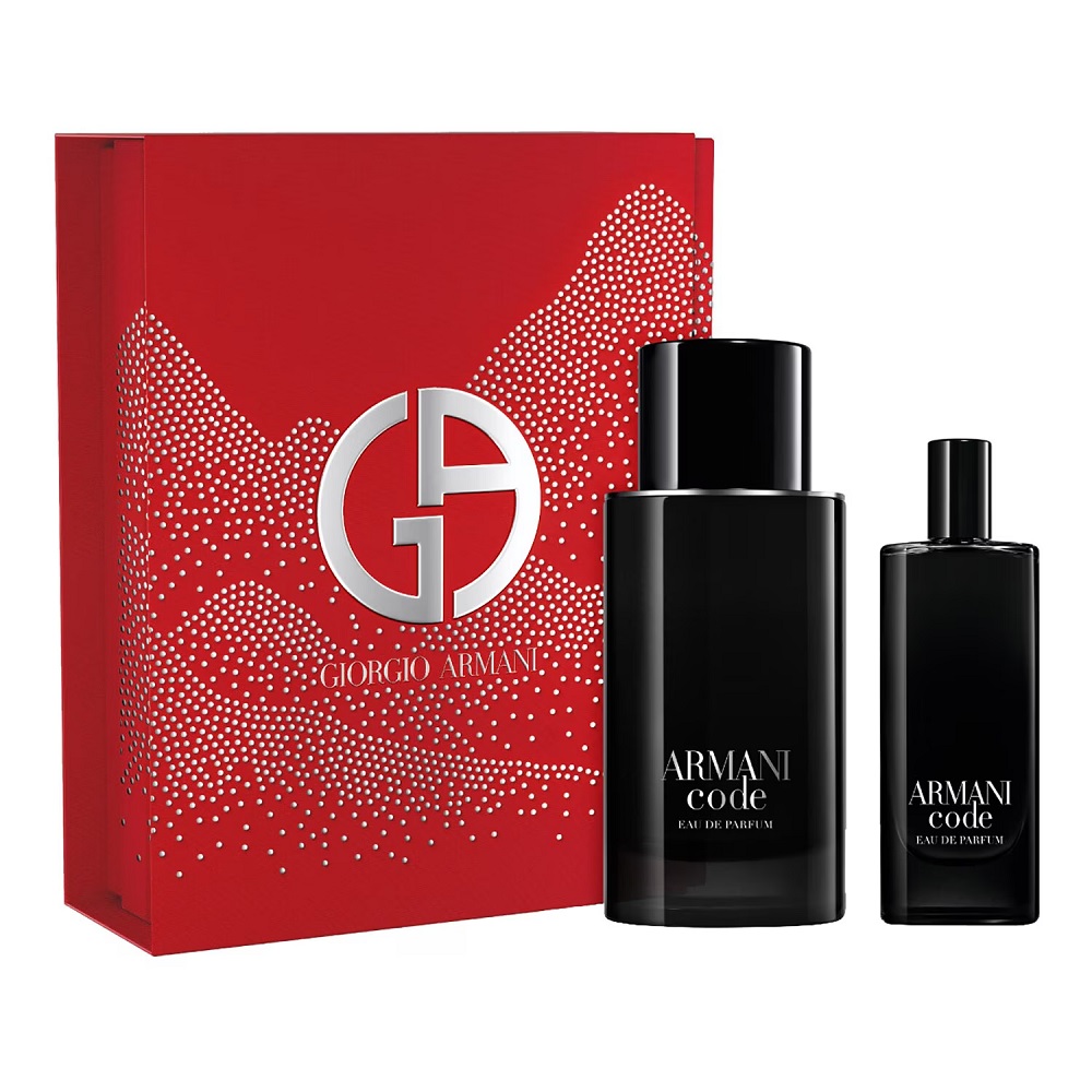 10590841745571623 Armani Code Pour Homme zestaw woda perfumowana spray 75ml + woda perfumowana spray 15ml - obrazek 1