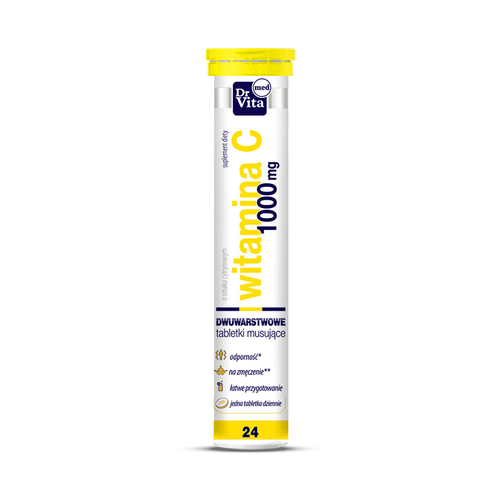 10633261634117326 Witamina C 1000 mg suplement diety 24 tabletki musujące - obrazek 1