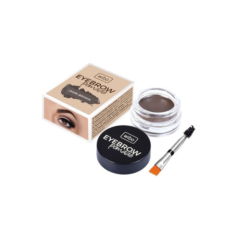 11035191672134538 Eyebrow Pomade wodoodporna pomada do brwi 2 Dark Brown 6g - obrazek 1