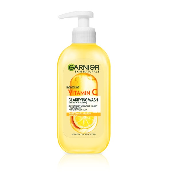 1105551654259791 Skin Naturals Vitamin C żel oczyszczający z witaminą C i ekstraktem z cytryny 200ml - obrazek 1
