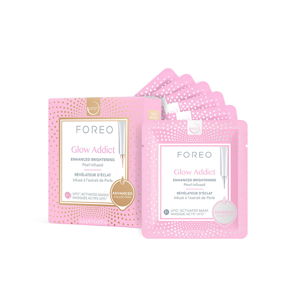 11149141651138665 Ufo Glow Addict Mask rozjaśniająca maseczka do twarzy 6x6g - obrazek 1