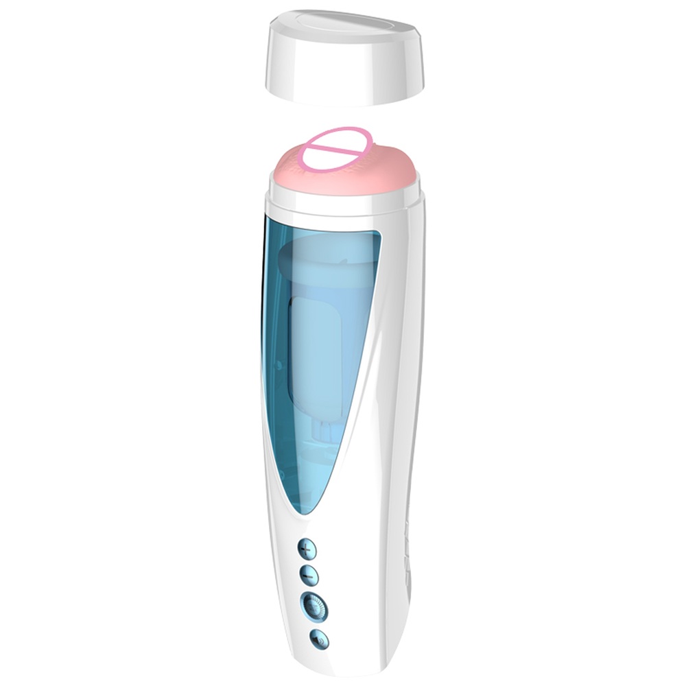 11154621753352937 Masturbator-Vibrating Rotating and Flashing wibrujący masturbator z efektami dźwiękowymi i świetlnymi - obrazek 1