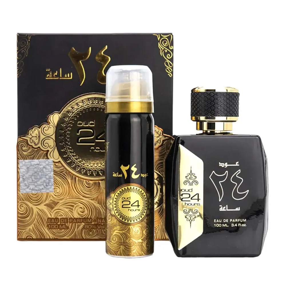 11206371718598310 Oud 24 Hours zestaw woda perfumowana spray 100ml + dezodorant spray 50ml - obrazek 1