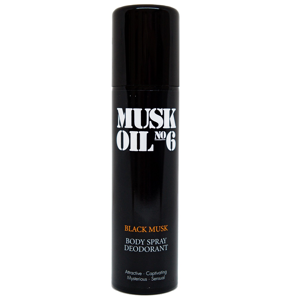 11231521718041444 Black Musk Oil No.6 dezodorant spray 150ml - obrazek 1