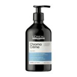 Serie Expert Chroma Creme Ash Shampoo kremowy szampon do neutralizacji miedzianych tonów na jasnych brązach 500ml