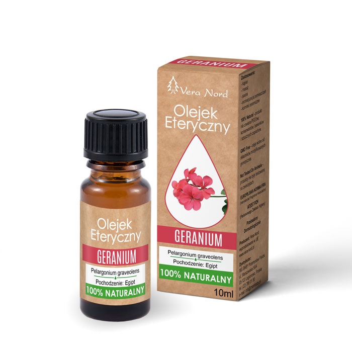 11266591683897470 Naturalny olejek eteryczny Geranium 10ml - obrazek 1