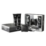 Extasia Black zestaw woda toaletowa spray 100ml + balsam po goleniu 130ml + żel pod prysznic 130ml + woda toaletowa spray 15ml
