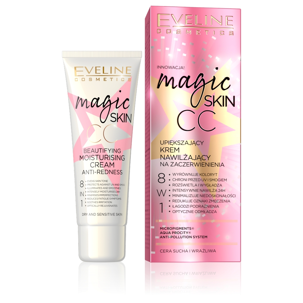11284111647429710 Magic Skin CC upiększający krem nawilżający na zaczerwienienia 50ml - obrazek 1