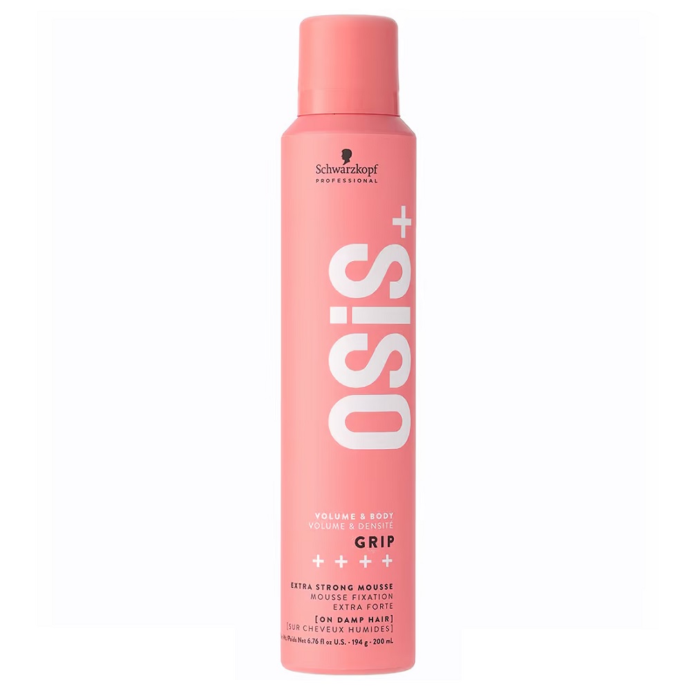 11339961724947721 Osis+ Grip extra mocna pianka zwiększająca objętość włosów 200ml - obrazek 1
