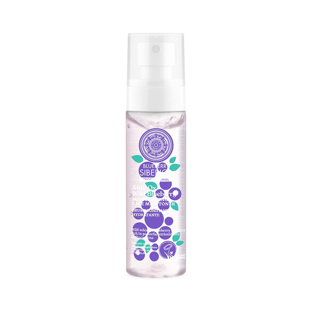 11362201660296588 Blueberry Siberica wegański nawilżający tonik-mgiełka do twarzy 100ml - obrazek 1