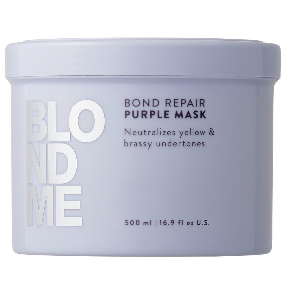 1139331757342298 BlondMe Bond Repair Purple Mask fioletowa maska neutralizująca 500ml - obrazek 1