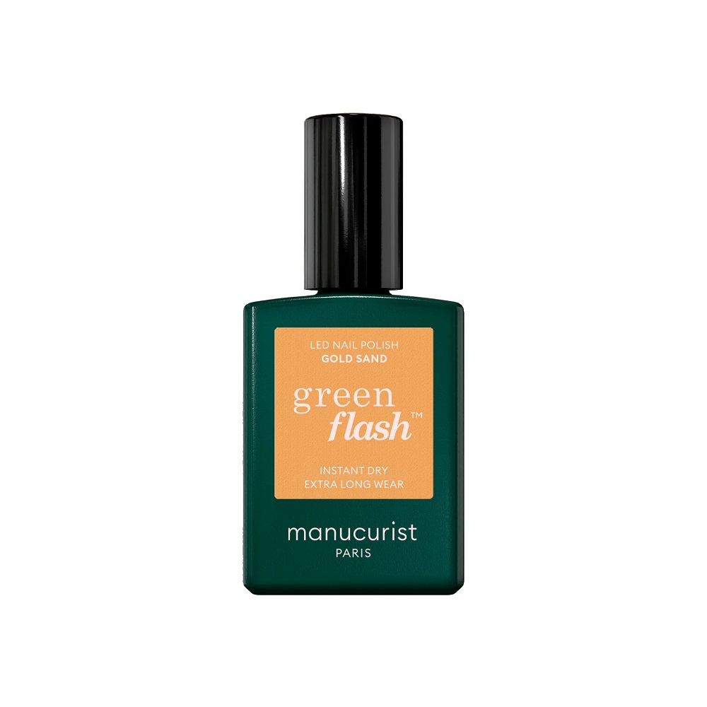 11406331768203327 Green Flash Nail Polish lakier do paznokci Gold Sand 15ml - obrazek 1