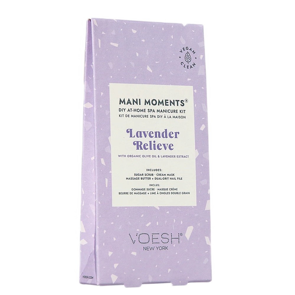 11478581753098843 Mani Moments zestaw do 3-etapowego manicure Lavender Relieve - obrazek 1