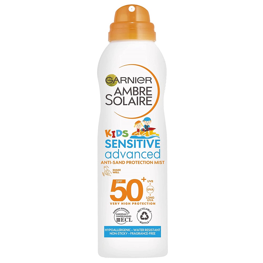11493541687489859 Ambre Solaire Kids Sensitive Advanced spray ochronny dla dzieci SPF50+ 200ml - obrazek 1