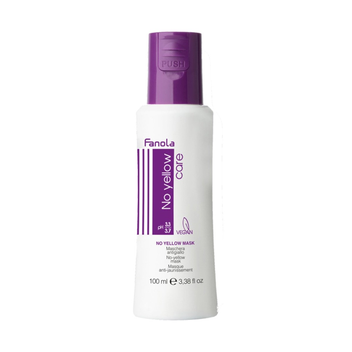 11519681643963106 No Yellow Mask maska niwelująca żółty odcień do włosów rozjaśnianych i blond 100ml - obrazek 1