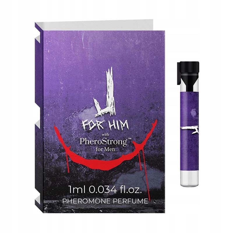 11522061662379444 J For Him Pheromone Perfume perfumy z feromonami dla mężczyzn 1ml - obrazek 1