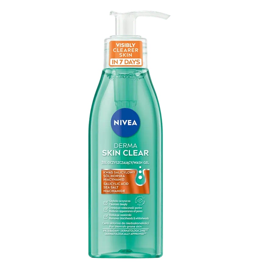 11579721753976135 Derma Skin Clear żel oczyszczający przeciw niedoskonałościom 150ml - obrazek 1