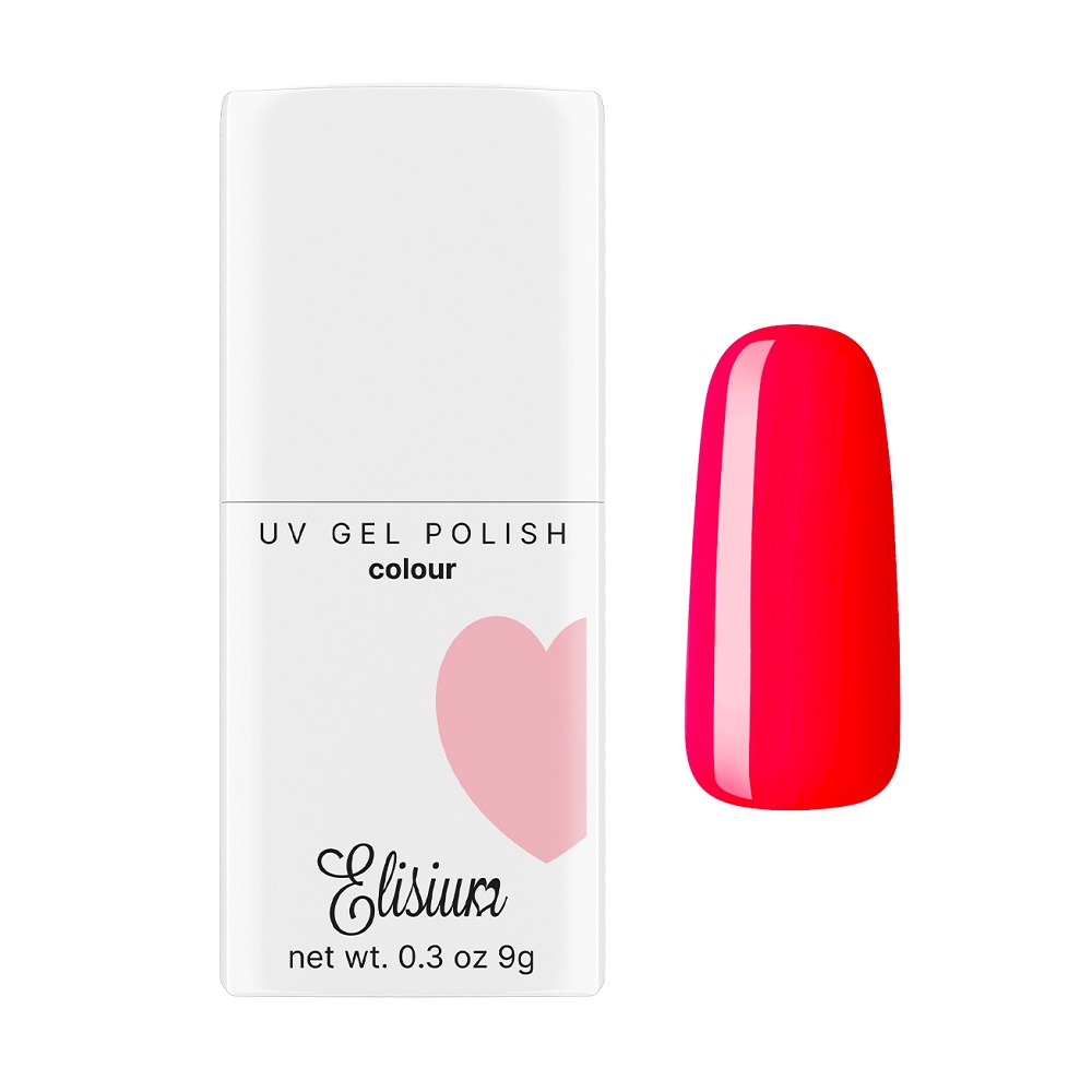 1159311773140449 Colour UV Gel Polish lakier hybrydowy 123 Hotter Than Ever 9g - obrazek 1