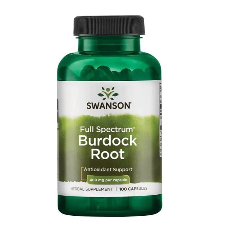 11633471741162694 Full Spectrum Burdock Root suplement diety wspierający trawienie i zdrowie skóry 100 kapsułek - obrazek 1