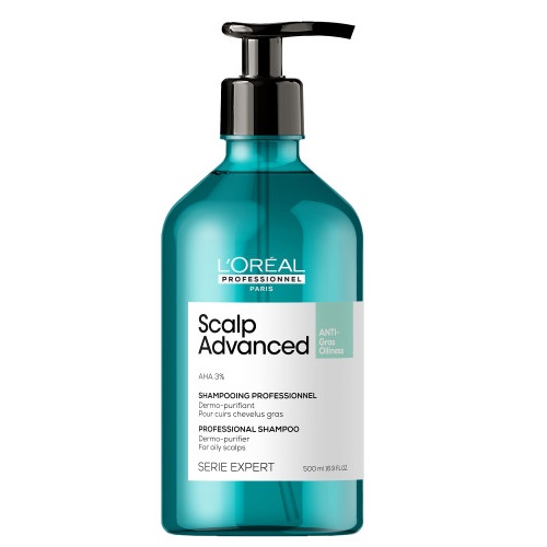 11659581683280432 Serie Expert Scalp Advanced Shampoo oczyszczający szampon do przetłuszczającej się skóry głowy 500ml - obrazek 1