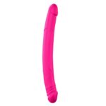 Real Double Do dwustronne dildo Magenta
